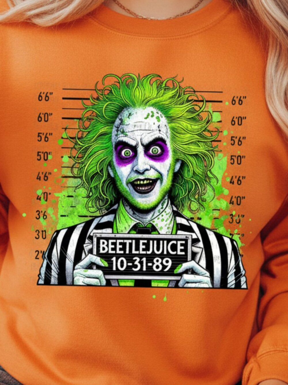 Beetlejuice Mugshot Shirt